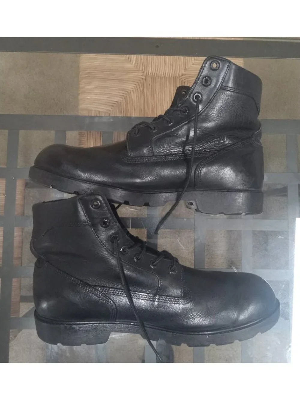 RARE Vintage Timberland Heritage Boots (Black) - Men's Size 12